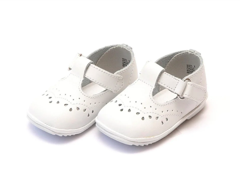 Im-Link - Birdie Leather T-Strap MJ White